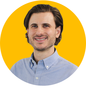 James Sanders Yellow Background Round