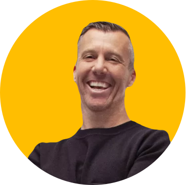 Steve Sammartino Yellow Background Round